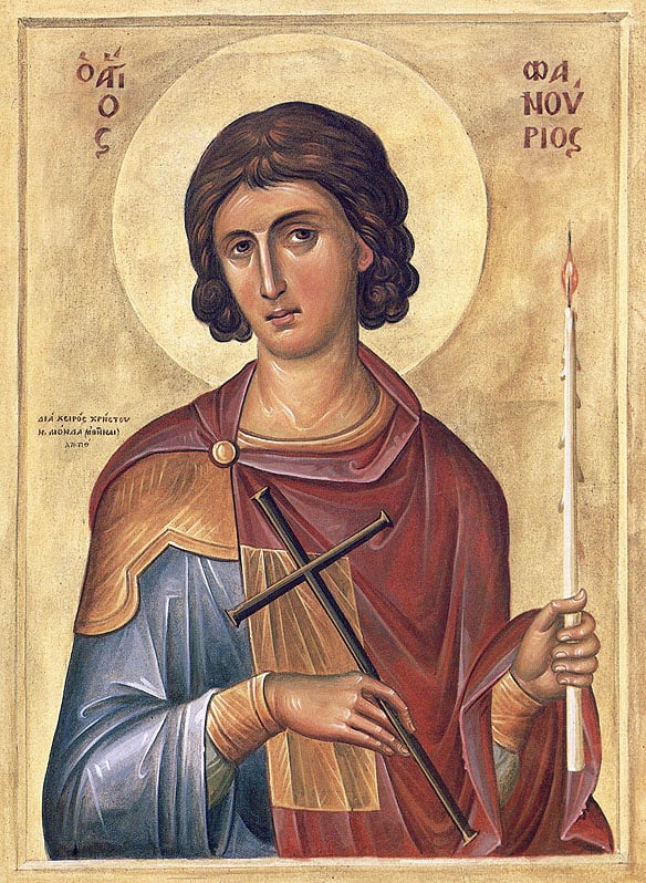 Saint Martyr Fanourios | PEMPTOUSIA